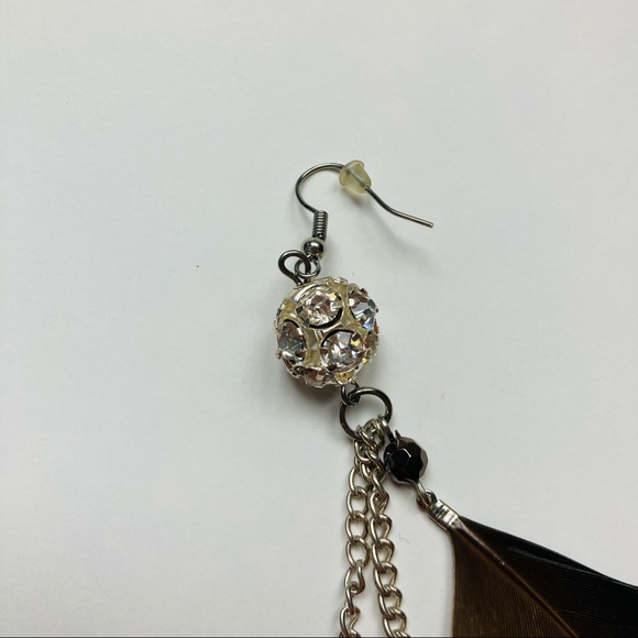 Feather Earrings - Picture 2 of 3